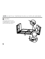 Preview for 11 page of Serta Laguna Sofa & Table Set Assembly Instructions Manual