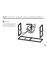 Preview for 18 page of Serta Laguna Sofa & Table Set Assembly Instructions Manual