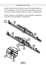 Предварительный просмотр 10 страницы Serta USAN1022780-1 Original Instruction Manual