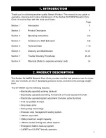 Preview for 3 page of Sertain S4100EW Operating And Care Instruction Manual