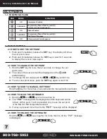 Preview for 8 page of SERV-WARE DD24-1-HC Service, Installation And Care Manual