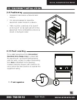 Preview for 15 page of SERV-WARE Select Series Installation Instructions And Care