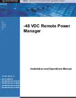 Server Technology 4805-XLS-16B Installation And Operation Manual preview