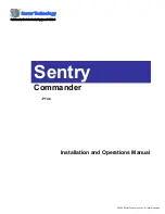 Server Technology Sentry Commander PT40 Installation And Operation Manual preview