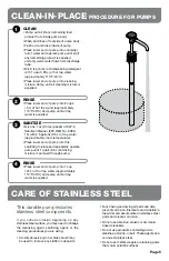 Предварительный просмотр 5 страницы Server Eco Pump BP-1/4 Manual