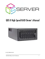 Server QOS 8-Bay Owner'S Manual предпросмотр