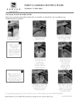Предварительный просмотр 2 страницы Server TABASCO 88521 Cleaning Instructions