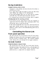 Preview for 7 page of serverLink SL-421 User Manual