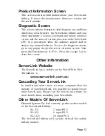 Preview for 12 page of serverLink SL-421 User Manual