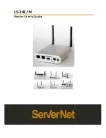 ServerNet LS24I User Manual предпросмотр