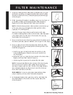 Preview for 8 page of ServiceMASTER Clean 15700 SVM Owner'S Manual