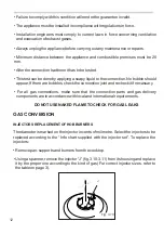 Предварительный просмотр 14 страницы SERVIS THG 46 VSS Operating And Installation Instructions