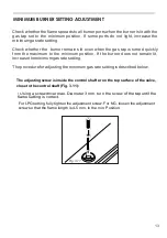 Предварительный просмотр 15 страницы SERVIS THG 46 VSS Operating And Installation Instructions