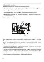 Предварительный просмотр 16 страницы SERVIS THG 46 VSS Operating And Installation Instructions