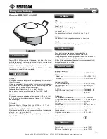 Preview for 1 page of Servodan 41-445 User Manual