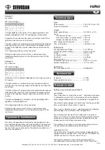 Preview for 9 page of Servodan 5703102207630 User Manual