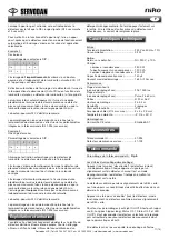 Preview for 17 page of Servodan 5703102207630 User Manual