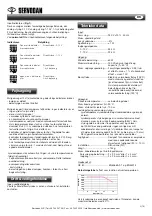 Preview for 3 page of Servodan 74-350 User Manual