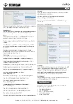 Preview for 2 page of Servodan niko KNX 41-735 Manual