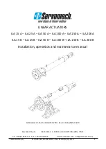 Servomech ILA 100 A Installation, Operation And Maintenance Manual предпросмотр