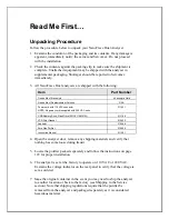 Preview for 5 page of Servomex NanoTrace DF-760E Instruction Manual