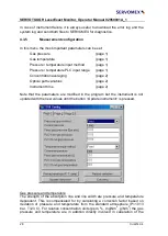 Предварительный просмотр 34 страницы Servomex SERVOTOUGH LaserExact 2950 Operator'S Manual