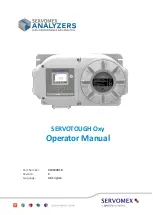 Servomex SERVOTOUGH Oxy Operator'S Manual предпросмотр