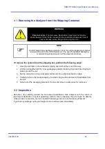 Предварительный просмотр 24 страницы Servomex Servotough SpectraScan 2400 User Manual