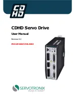 Servotronix CDHD User Manual preview