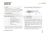 Предварительный просмотр 9 страницы SES SE-2024 User Manual