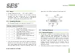 Предварительный просмотр 9 страницы SES SE-2040-3 User Manual