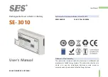 Предварительный просмотр 1 страницы SES SE-3010 User Manual