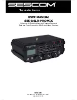 Preview for 1 page of sescom SES-DSLR-PROMIX User Manual