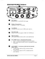 Preview for 3 page of sescom SES-DSLR-PROMIX User Manual