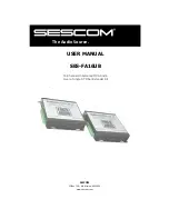 Предварительный просмотр 1 страницы sescom SES-FA16UB User Manual