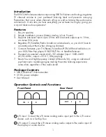 Предварительный просмотр 2 страницы sescom SES-NORMALIZE-IT Operation Manual