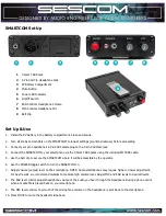 Preview for 2 page of sescom SES-SMARTCOM Setup & User Manual