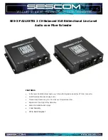 sescom SES-X-FA2LXBT01 Quick Start Manual preview