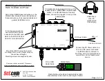 Предварительный просмотр 2 страницы Setcom IM-977 Installation And User Manual