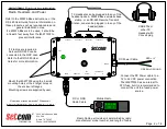 Предварительный просмотр 2 страницы Setcom IM-977W4 Installation And User Manual