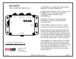 Setcom MS-900SP Installation And User Manual preview