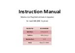 Preview for 1 page of Setma E12AU02002 Instruction Manual