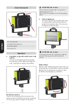 Preview for 12 page of Seto ALDEBARAN GLADIUS 2K LED Instructions For Use Manual