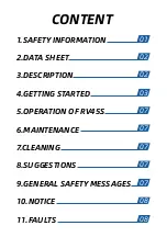 Preview for 2 page of SetPower RV45S User Manual