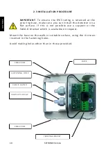 Предварительный просмотр 10 страницы SETRONIC VERONA ILIA-OZ User Manual