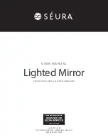 Preview for 1 page of Seura Lighted Mirror User Manual