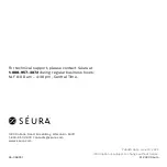 Preview for 12 page of Seura SHADE Series Installation Manual