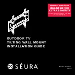 Seura TW-5 Installation Manual предпросмотр