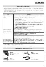 Preview for 23 page of SEVERIN 7089000 Instructions For Use Manual