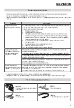 Preview for 43 page of SEVERIN 7089000 Instructions For Use Manual